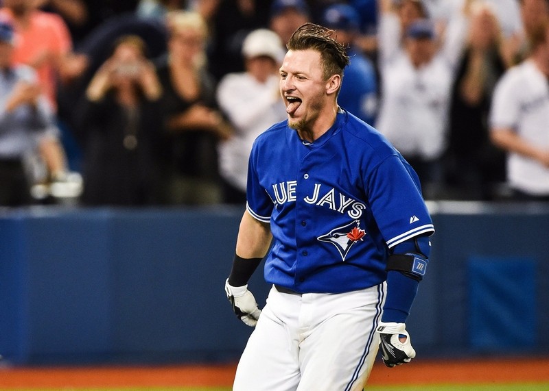 Donaldson and the Jays will attempt to do some more staving of elimination today